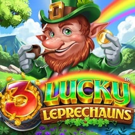 3 Lucky Leprechauns Game Logo
