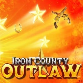 Iron County Outlaw Game Logo