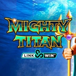 Mighty Titan Link & Win Game Logo