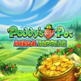 Paddy's Pot Mega Moolah Game Logo