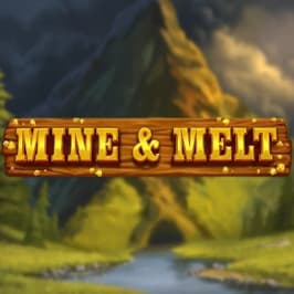 Mine &amp; Melt Game Logo