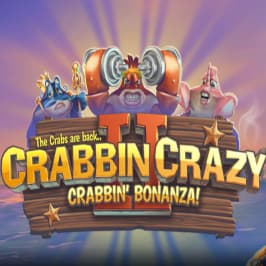 Crabbin' Crazy 2 Crabbin' Bonanza! Game Logo