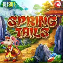 Spring Tails Game Logo