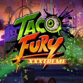 Taco Fury XXXtreme Game Logo