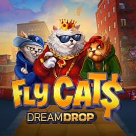 Fly Cats Dream Drop Game Logo