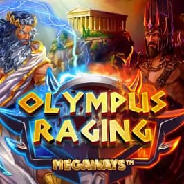 Olympus Raging Megaways Game Logo