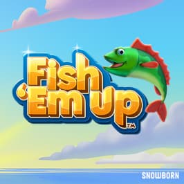 Fish 'Em Up Game Logo