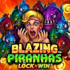 Blazing Piranhas Game Logo