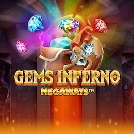 Gems Inferno Megaways Game Logo