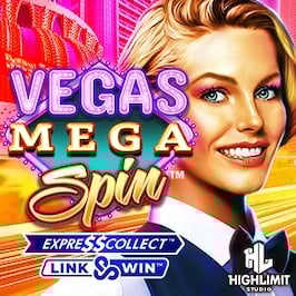 Vegas Mega Spin Game Logo
