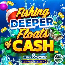 Fishing Deeper Floats of Cash Game Logo