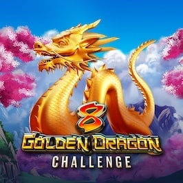 8 Golden Dragon Challenge Game Logo