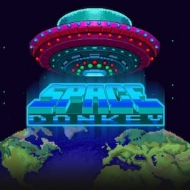 Space Donkey Game Logo