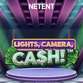 Lights, Camera, Cash! Game Logo