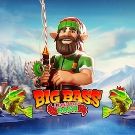 Big Bass Christmas Bash Game Logo