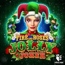 Fire and Roses Jolly Joker Game Logo