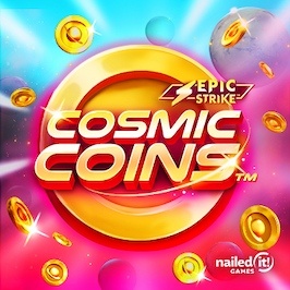 Cosmic Coins Game Logo