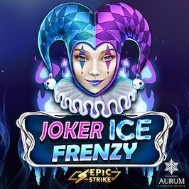 Joker Ice Frenzy Epic Strike Game Logo