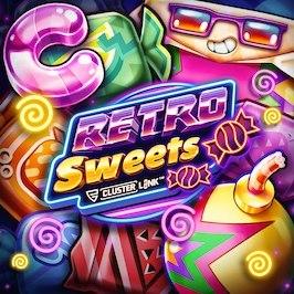 Retro Sweets Game Logo