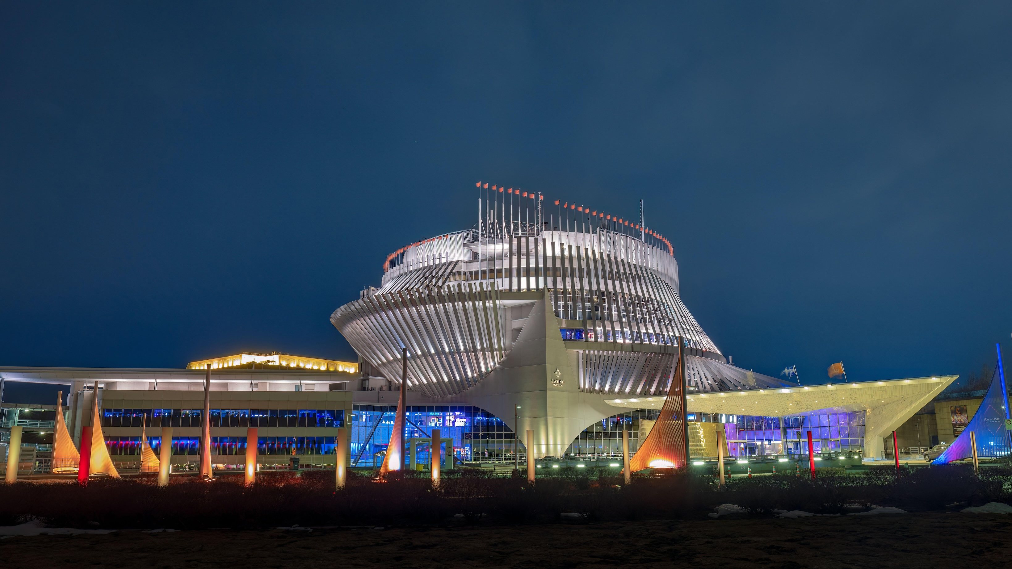 Casino Montreal at night