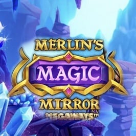 Merlin's Magic Mirror Megaways Game Logo