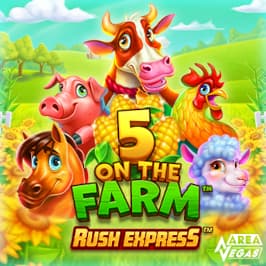 5 on the Farm Game Logo