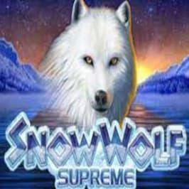 Snow Wolf Supreme Game Logo