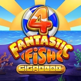 4 Fantastic Fish Gigablox Game Logo