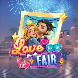 Love is in the Fair Game Logo