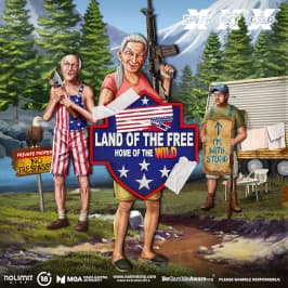Land of the Free Game Logo
