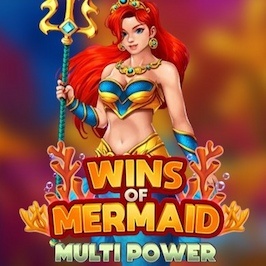 Wins of Mermaid Multi Power Game Logo