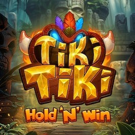Tiki Tiki Hold ‘N’ Win Game Logo