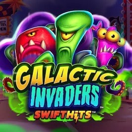 Galactic Invaders Game Logo