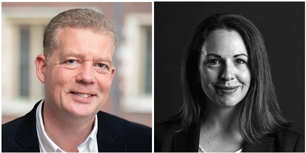 Richard Williams and Melanie Ellis