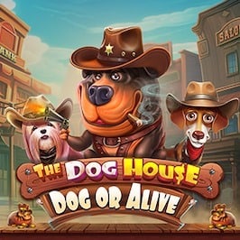 The Dog House - Dog or Alive Game Logo