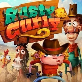 Rusty & Curly Game Logo