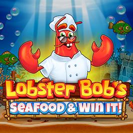 Lobster Bob's Sea Food and Win It Game Logo