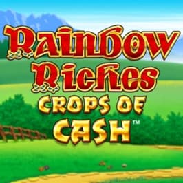 Rainbow Riches Crops of Cash Game Logo