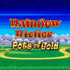 Rainbow Riches Pots of Gold Game Logo