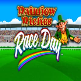 Rainbow Riches Race Day Game Logo