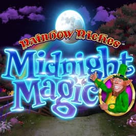 Rainbow Riches Midnight Magic Game Logo