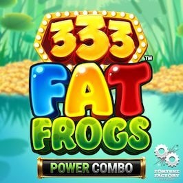 333 Fat Frogs POWER COMBO Game Logo