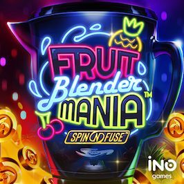 Fruit Blender Mania Game Logo