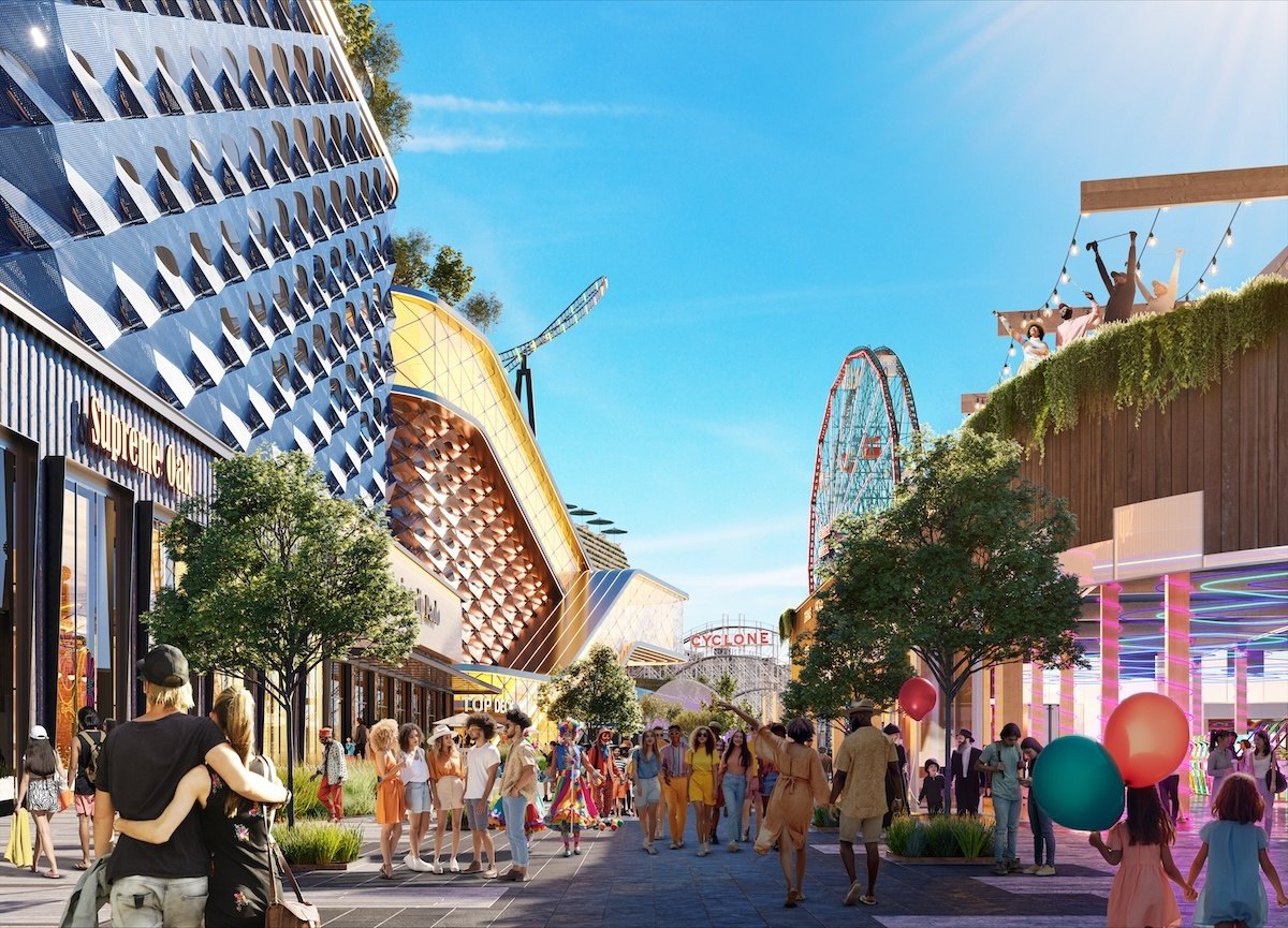 Coney Island New York casino rendering