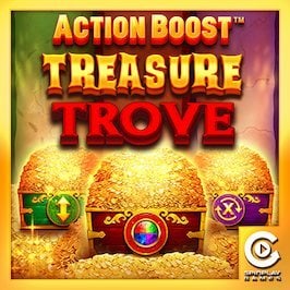 Action Boost Treasure Trove Game Logo
