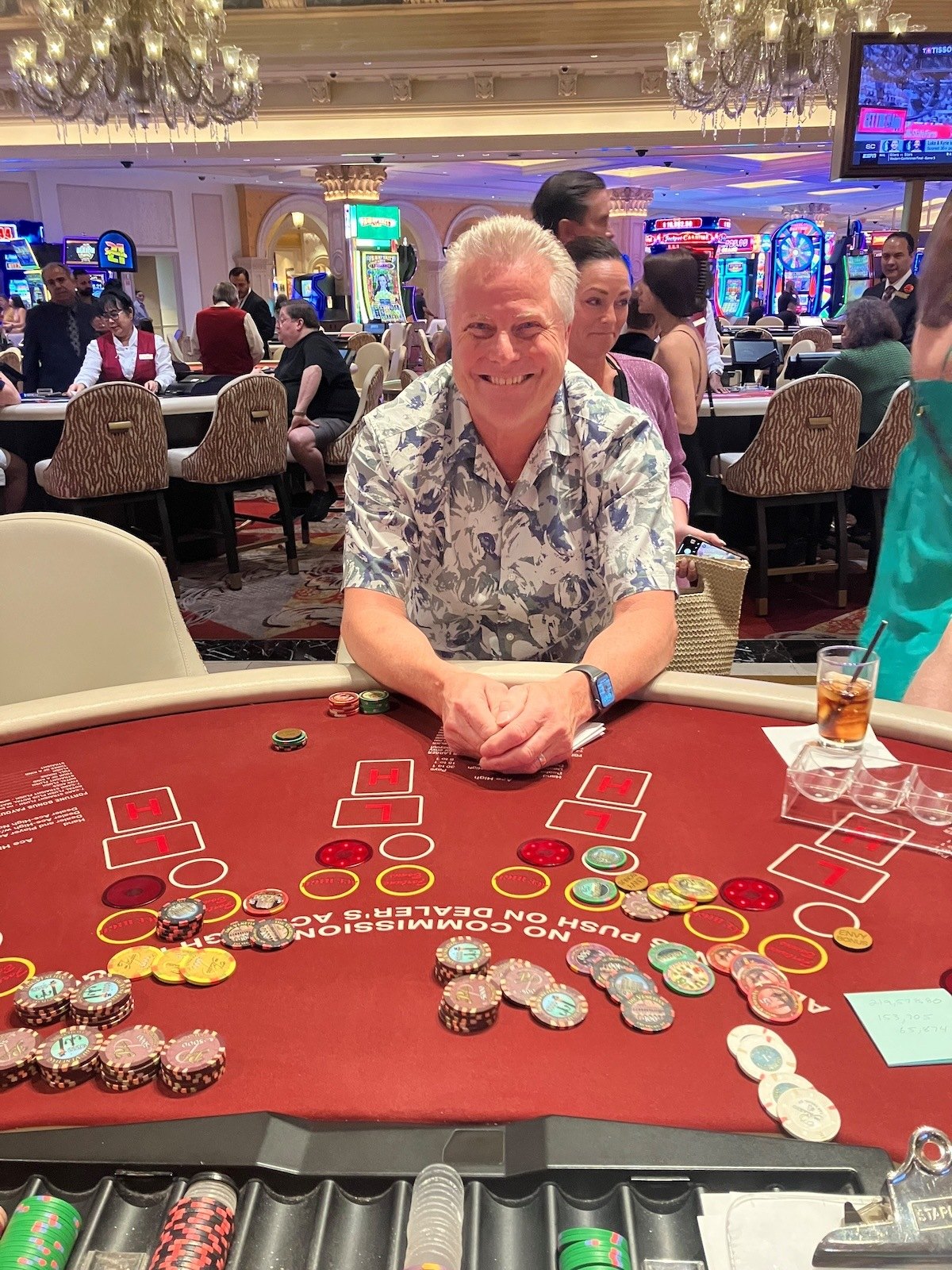 Kevin Schenk Canada Venetian pai gow jackpot