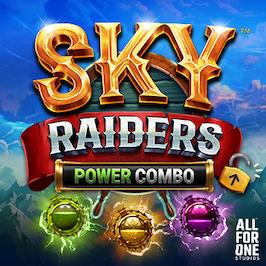 Sky Raiders POWER COMBO Game Logo