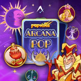 ArcanaPop Game Logo