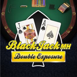 Double Exposure Blackjack Game Logo