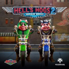 Hell's Hogs 2 Squealin' Wheels Game Logo